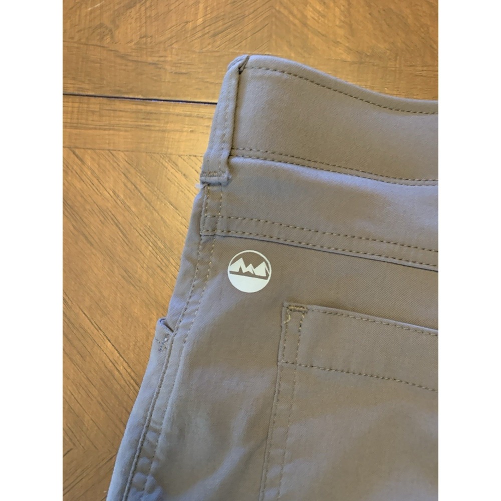 Wrangler Outdoor Summer Hiking Pants 36x29.5 Men's Tan Stretch Cargo Care 307 - Picture 11 of 16